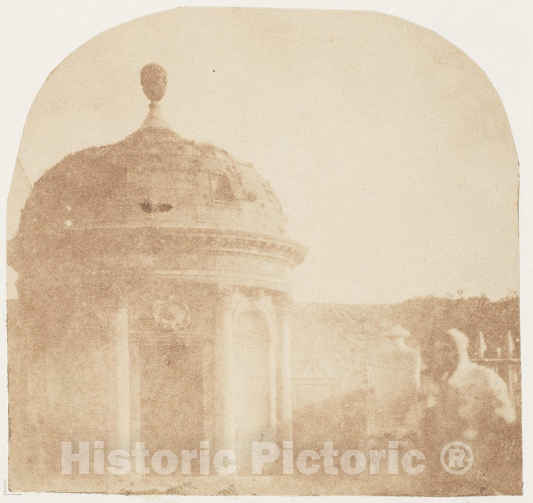 Photo Print : Hill and Adamson - Edinburgh. Greyfriars' Churchyard 5 : Vintage Wall Art