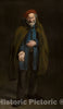 Art Print : Beggar with a Duffle Coat (Philosopher), edouard Manet, c 1890, Vintage Wall Decor :