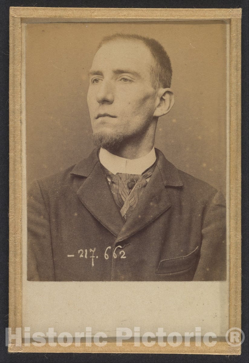 Art Print : Alphonse Bertillon - Feneon. Felix. Clerk of The Galerie Berheim Jeune. : Vintage Wall Art