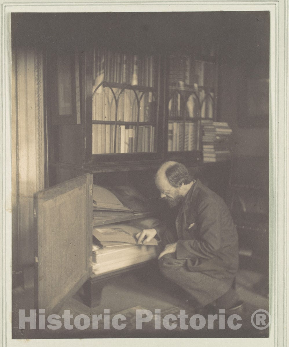 Photo Print : Gertrude Käsebier - F. H. Evans 3 : Vintage Wall Art