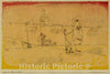 Art Print : Paul Klee - Episode at Kairouan : Vintage Wall Art
