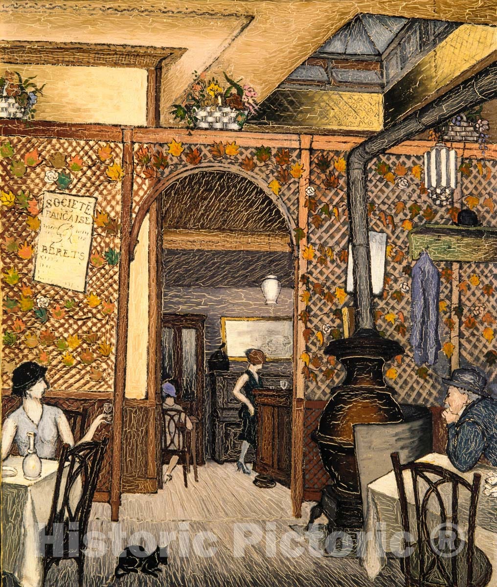 Art Print : Glenn Coleman - Speakeasy : Vintage Wall Art