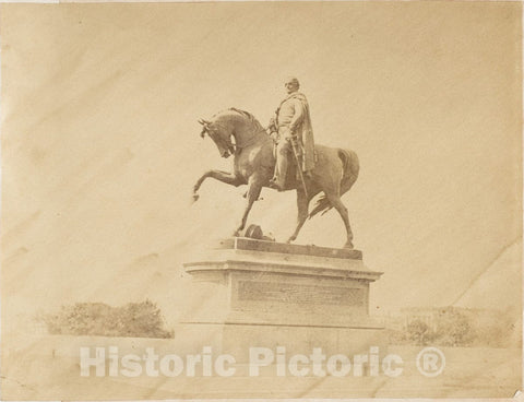Photo Print : Captain R. B. Hill - Lord Hardinge's Monument, Calcutta : Vintage Wall Art