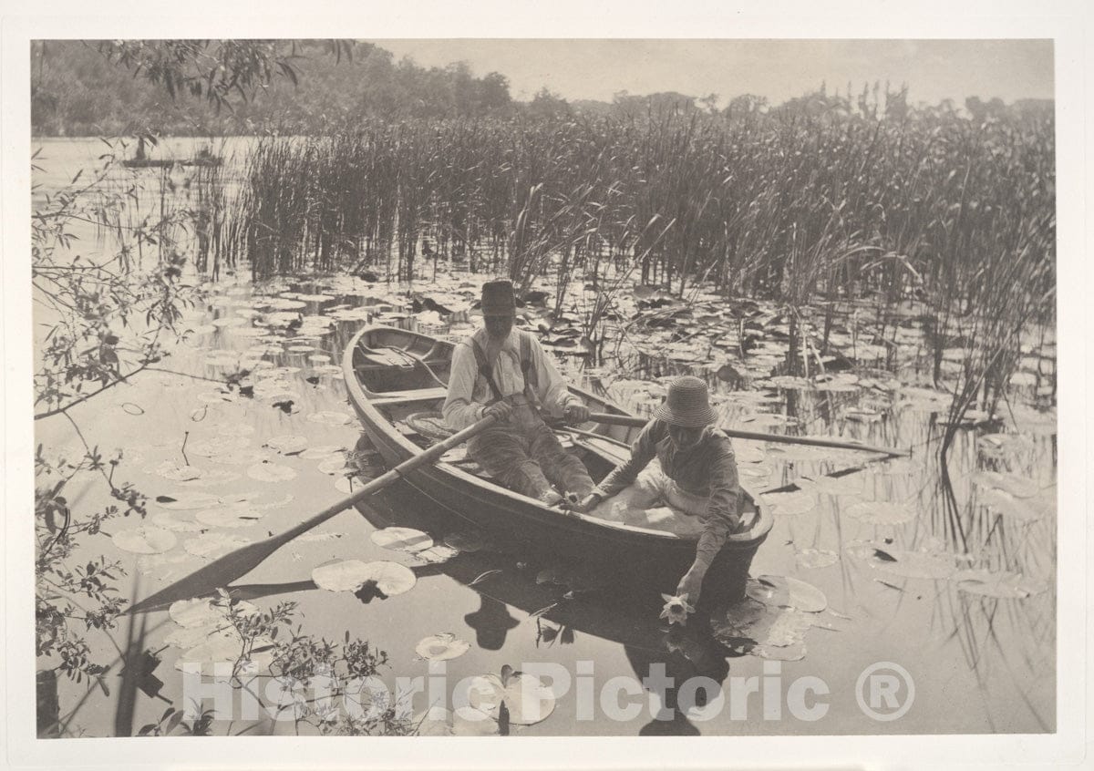 Art Print : Peter Henry Emerson - Life and Landscape on The Norfolk Broads : Vintage Wall Art