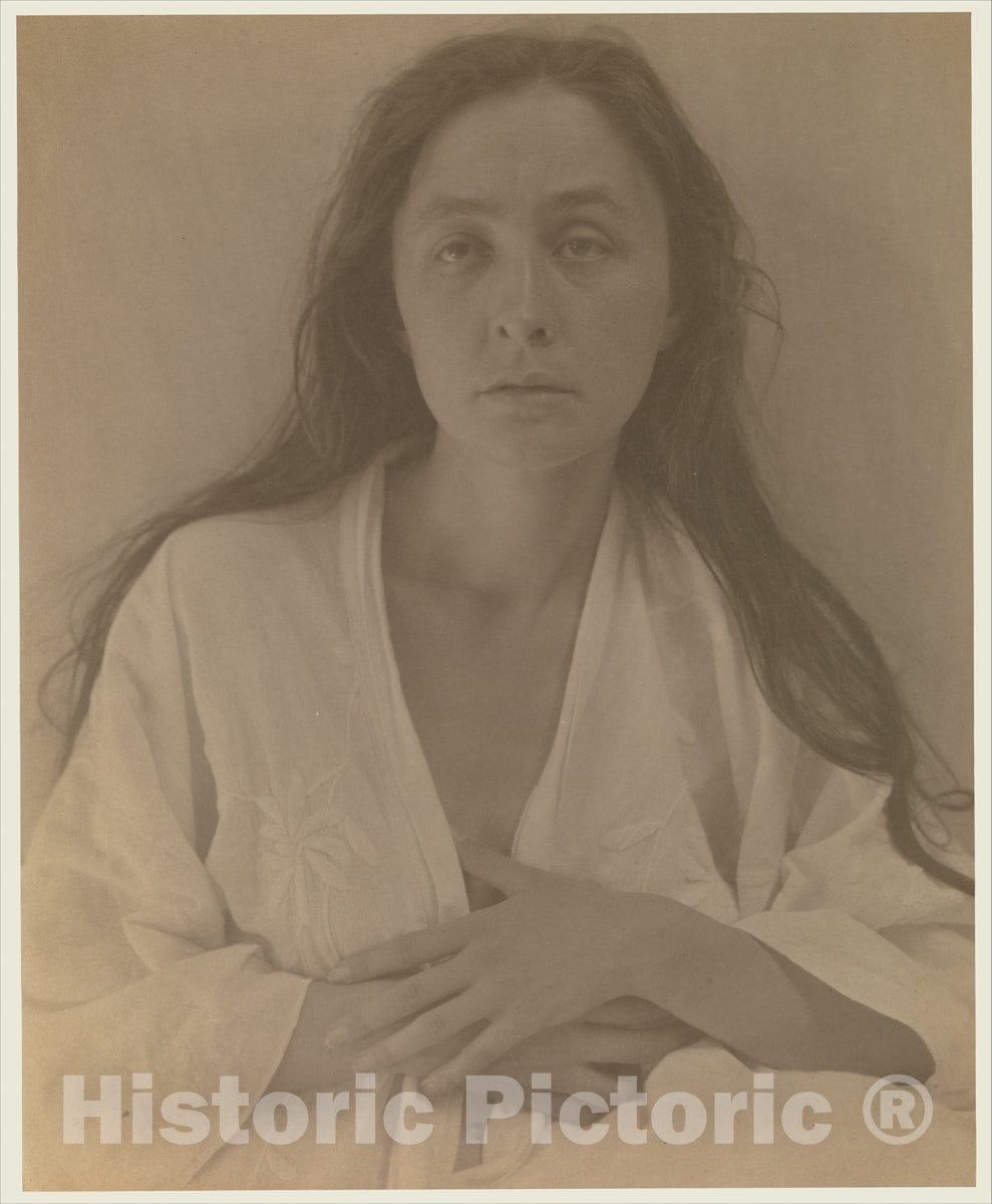 Photo Print : Alfred Stieglitz - Georgia O'Keeffe - 406997 : Vintage Wall Art