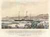 Art Print : Cunard Lines View of Boston, Massachusetts, Cunard Lines, 1876, Vintage Wall Art