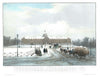 Art Print : View of Les Invalides, Paris, France, Arnout, 1845, Vintage Wall Art