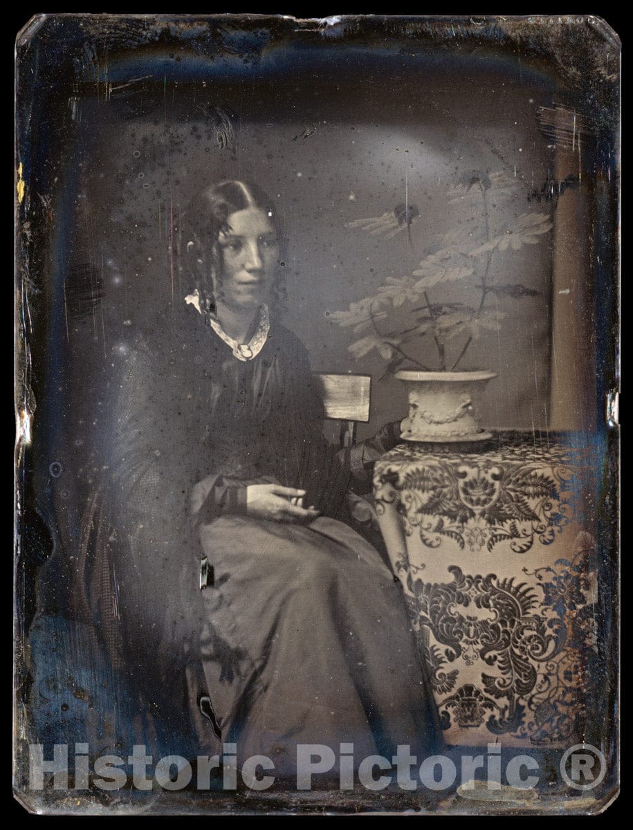 Photo Print : Southworth and Hawes - Harriet Beecher Stowe : Vintage Wall Art