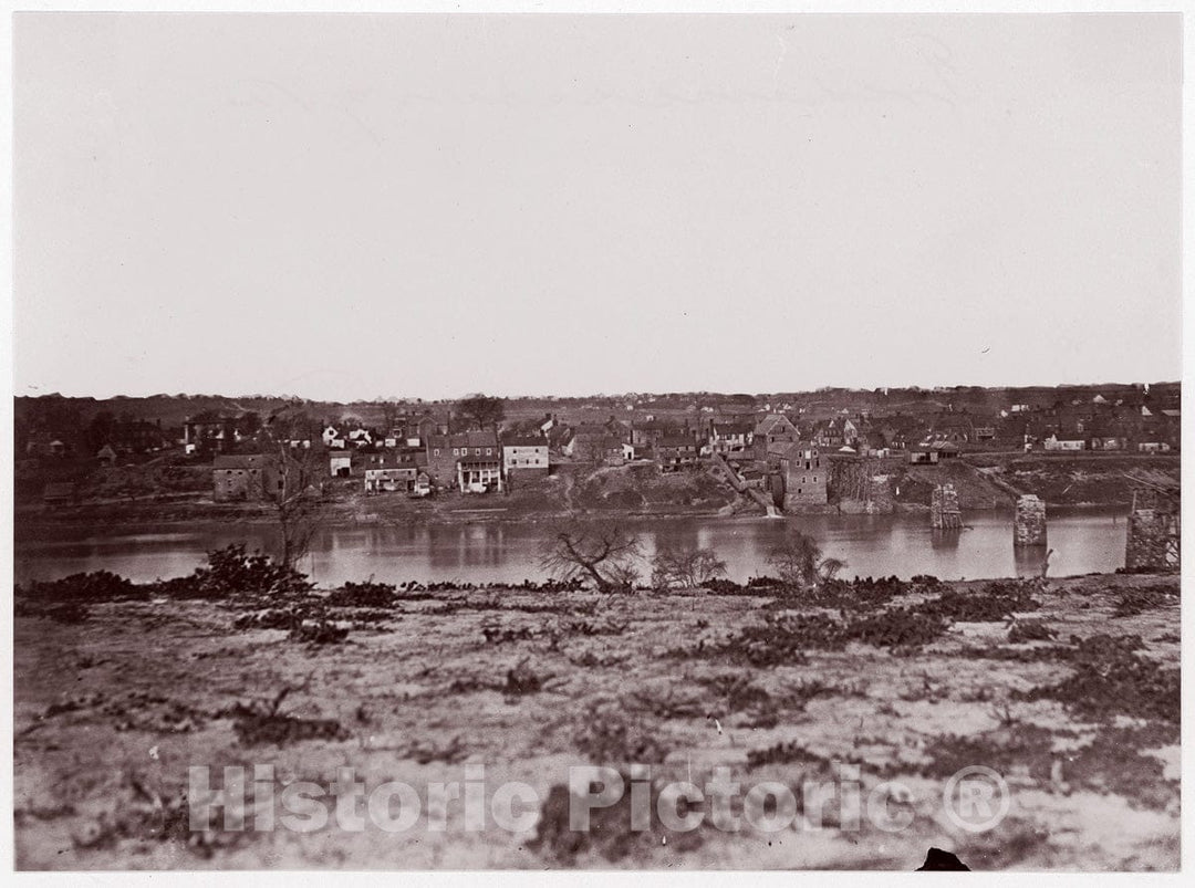 Photo Print : Andrew Joseph Russell - Fredericksburg, Virginia : Vintage Wall Art