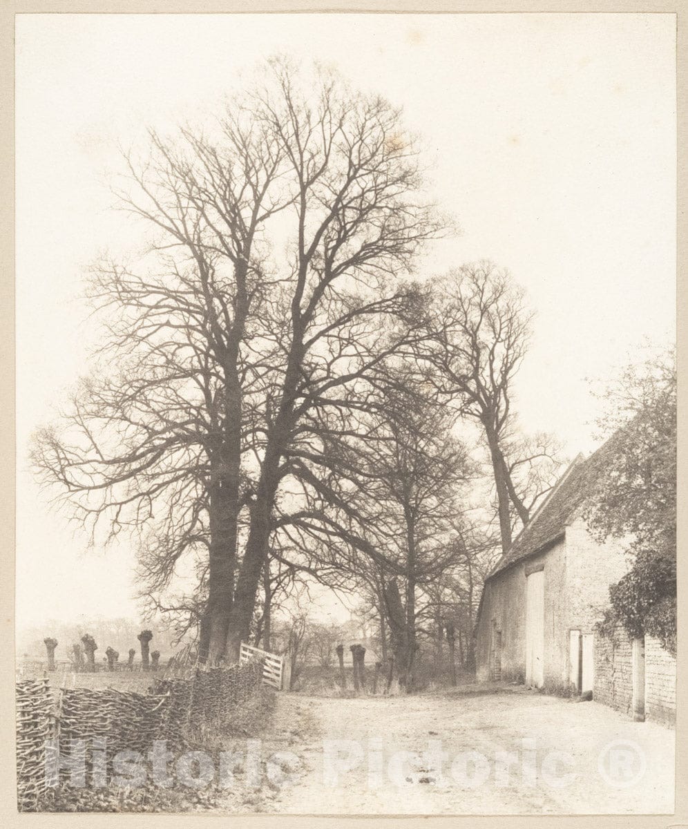 Art Print : Frederick H. Evans - Entrance, On Right : Vintage Wall Art