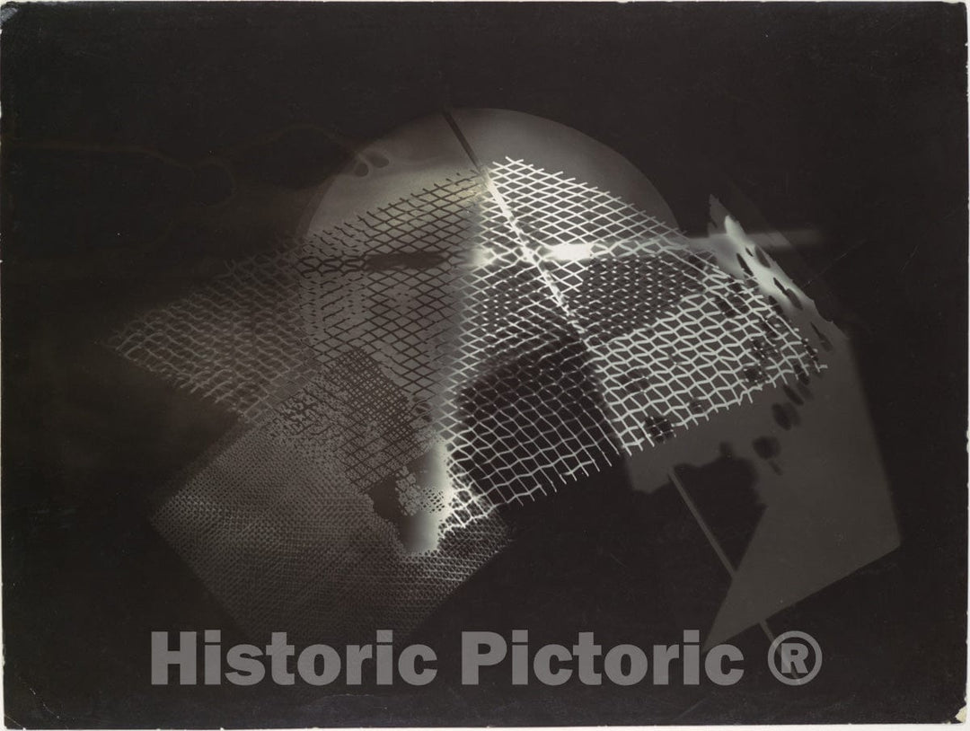 Art Print : László Moholy-Nagy - Fotogramm 1 : Vintage Wall Art