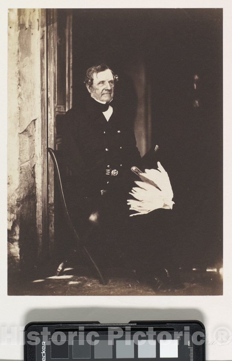 Photo Print : Roger Fenton - Field Marshall Lord Raglan, Crimea : Vintage Wall Art