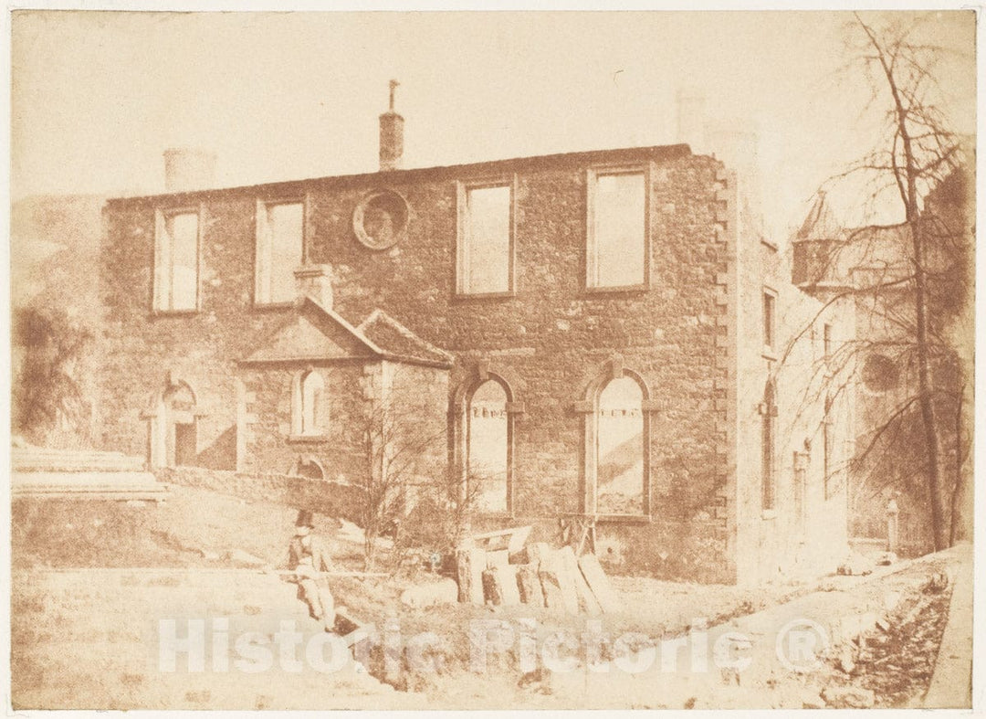 Photo Print : Hill and Adamson - Edinburgh. The Orphan Hospital : Vintage Wall Art