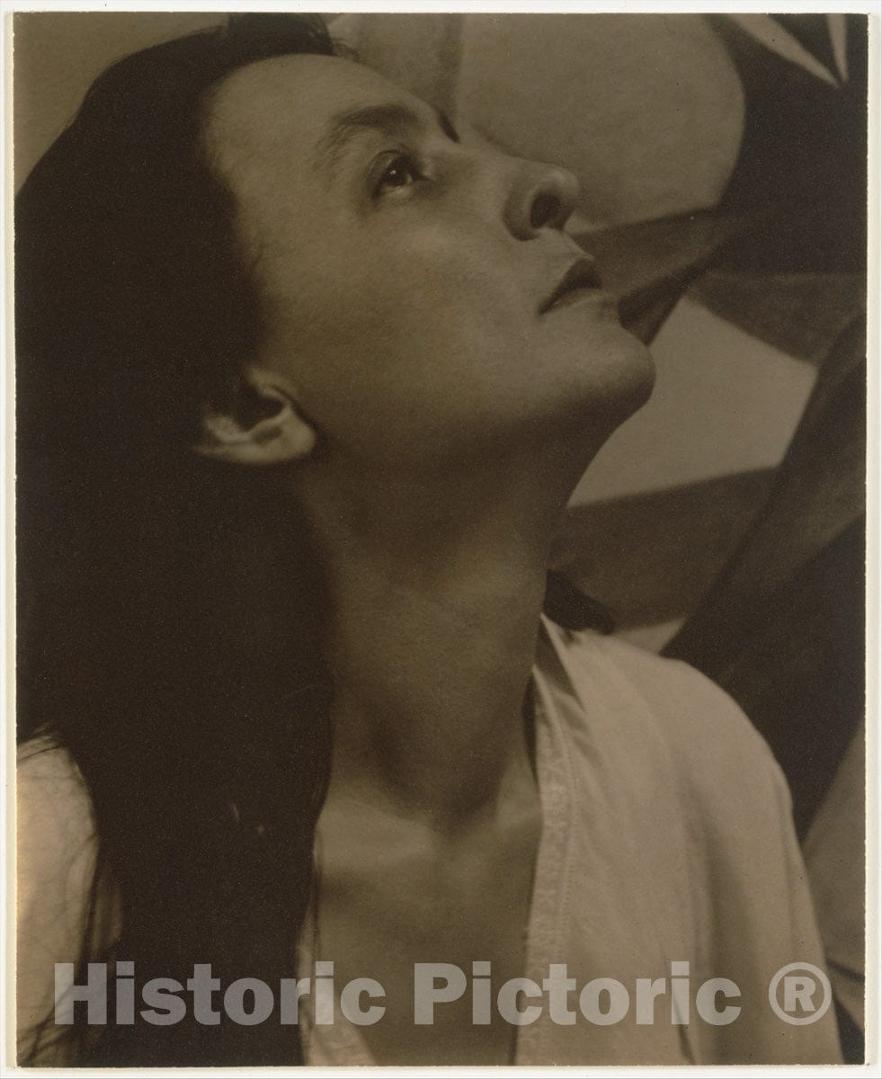 Photo Print : Alfred Stieglitz - Georgia O'Keeffe - 407702 : Vintage Wall Art