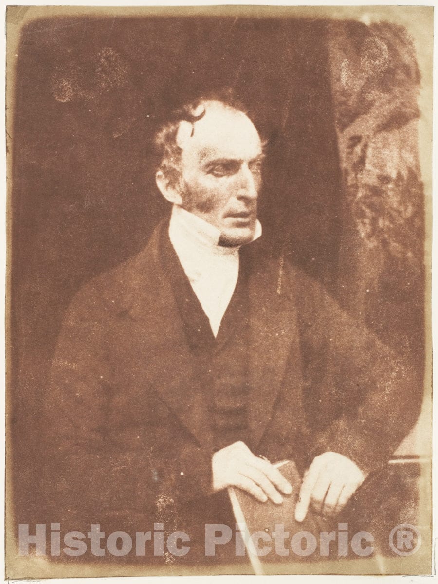 Photo Print : Hill and Adamson - Rev. Dr. John Purves, Jedburgh : Vintage Wall Art