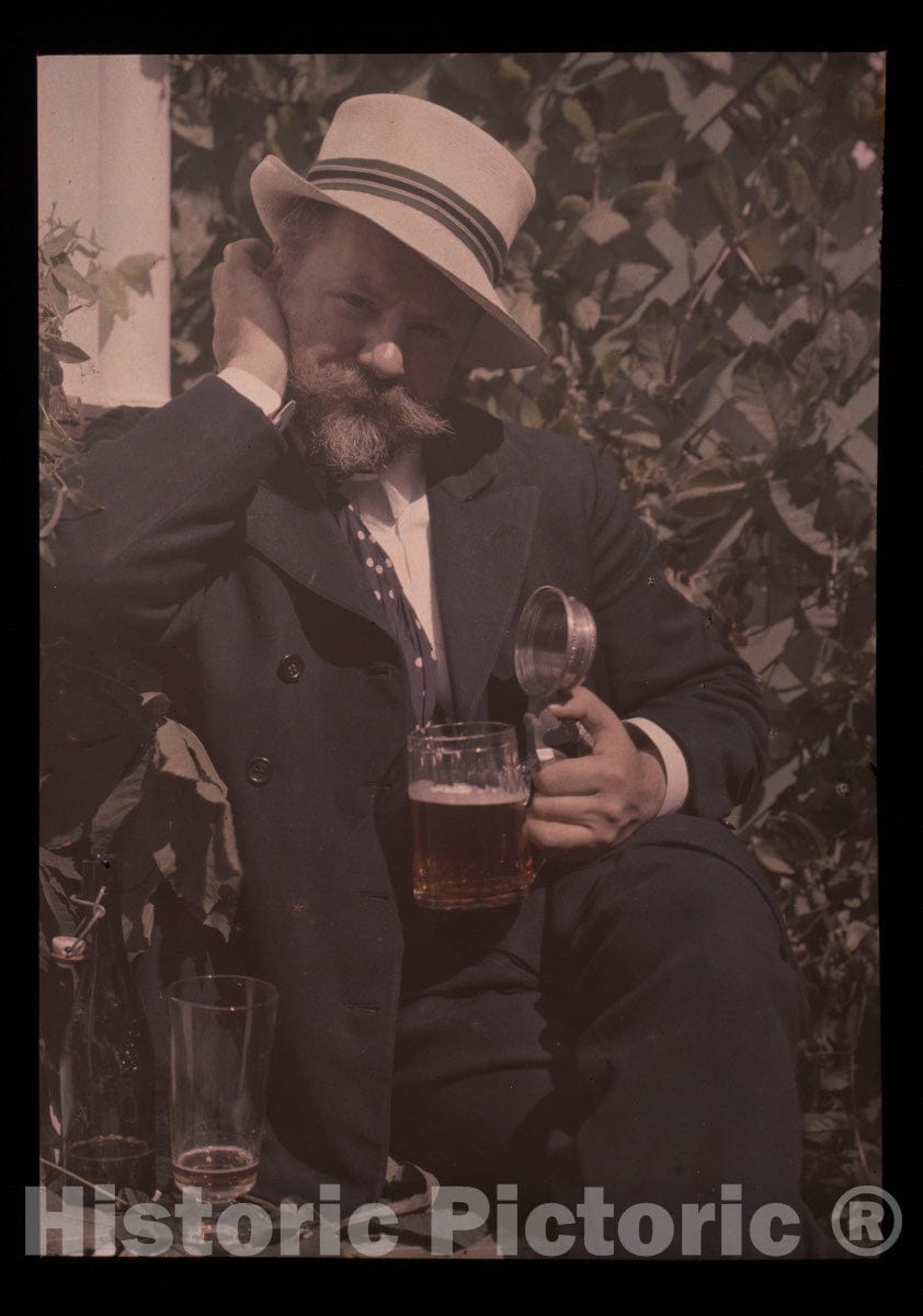Art Print : Alfred Stieglitz - Frank Eugene : Vintage Wall Art
