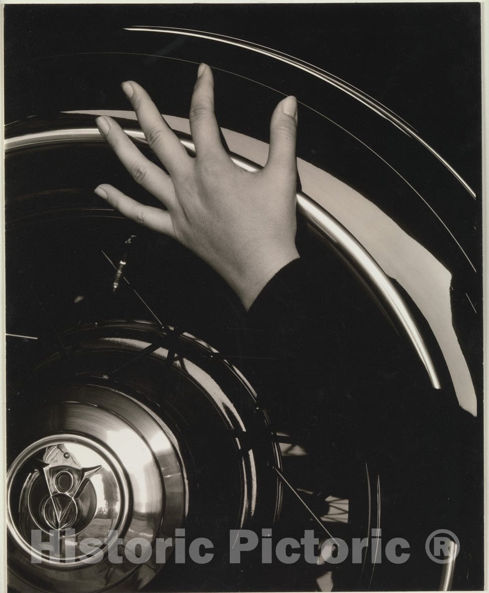 Photo Print : Alfred Stieglitz - Georgia O'Keeffe—Hand and Wheel : Vintage Wall Art
