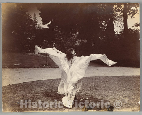 Photo Print : Samuel Joshua Beckett - Loie Fuller Dancing 3 v.2 : Vintage Wall Art