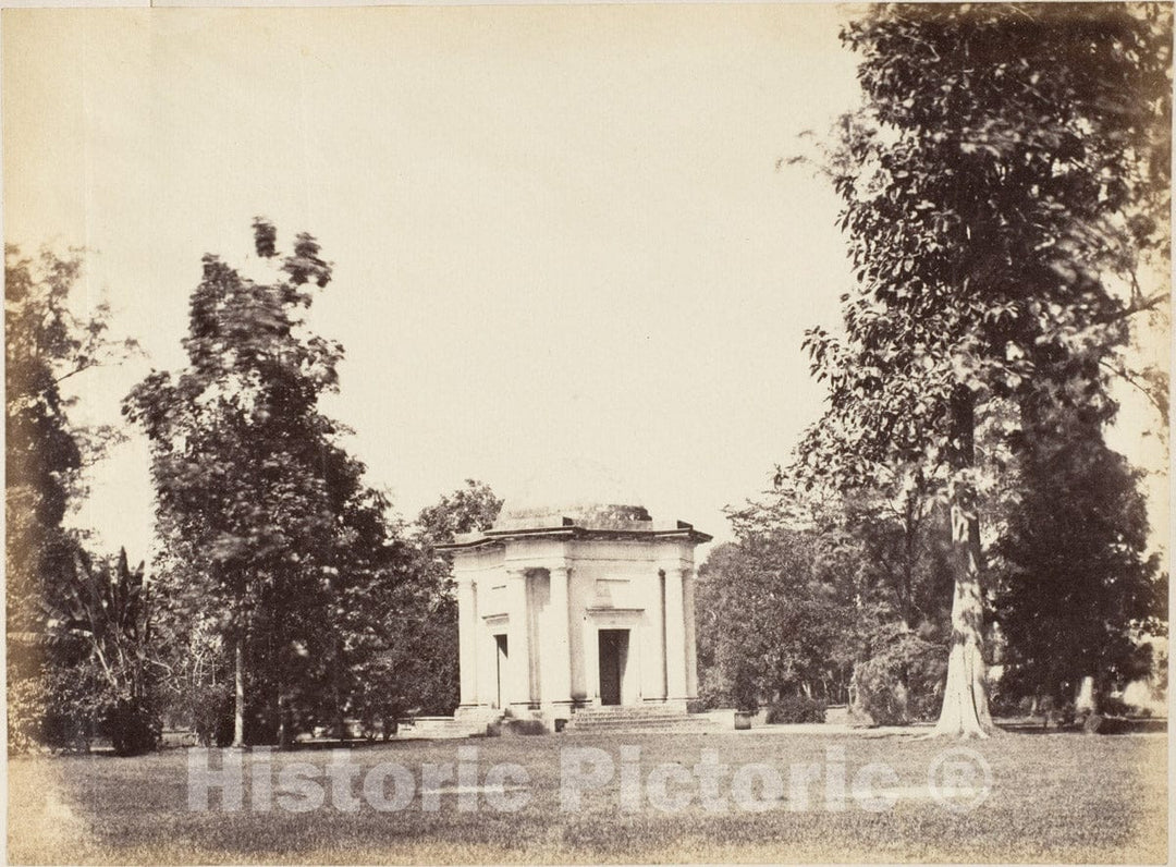 Photo Print : Captain R. B. Hill - Entrance to Botanical Gardens, Calcutta v.1 : Vintage Wall Art