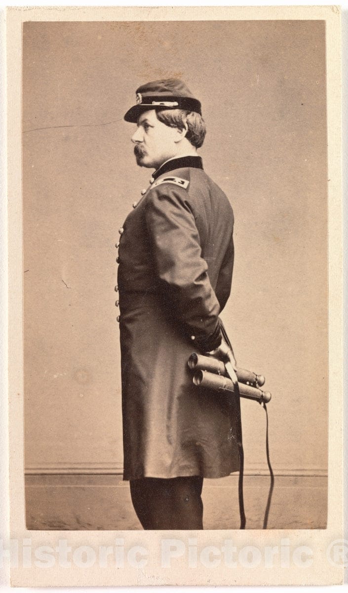 Photo Print : Charles Deforest Fredricks - General George McClellan : Vintage Wall Art
