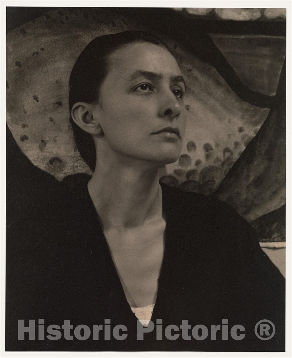 Photo Print : Alfred Stieglitz - Georgia O'Keeffe - 408110 : Vintage Wall Art