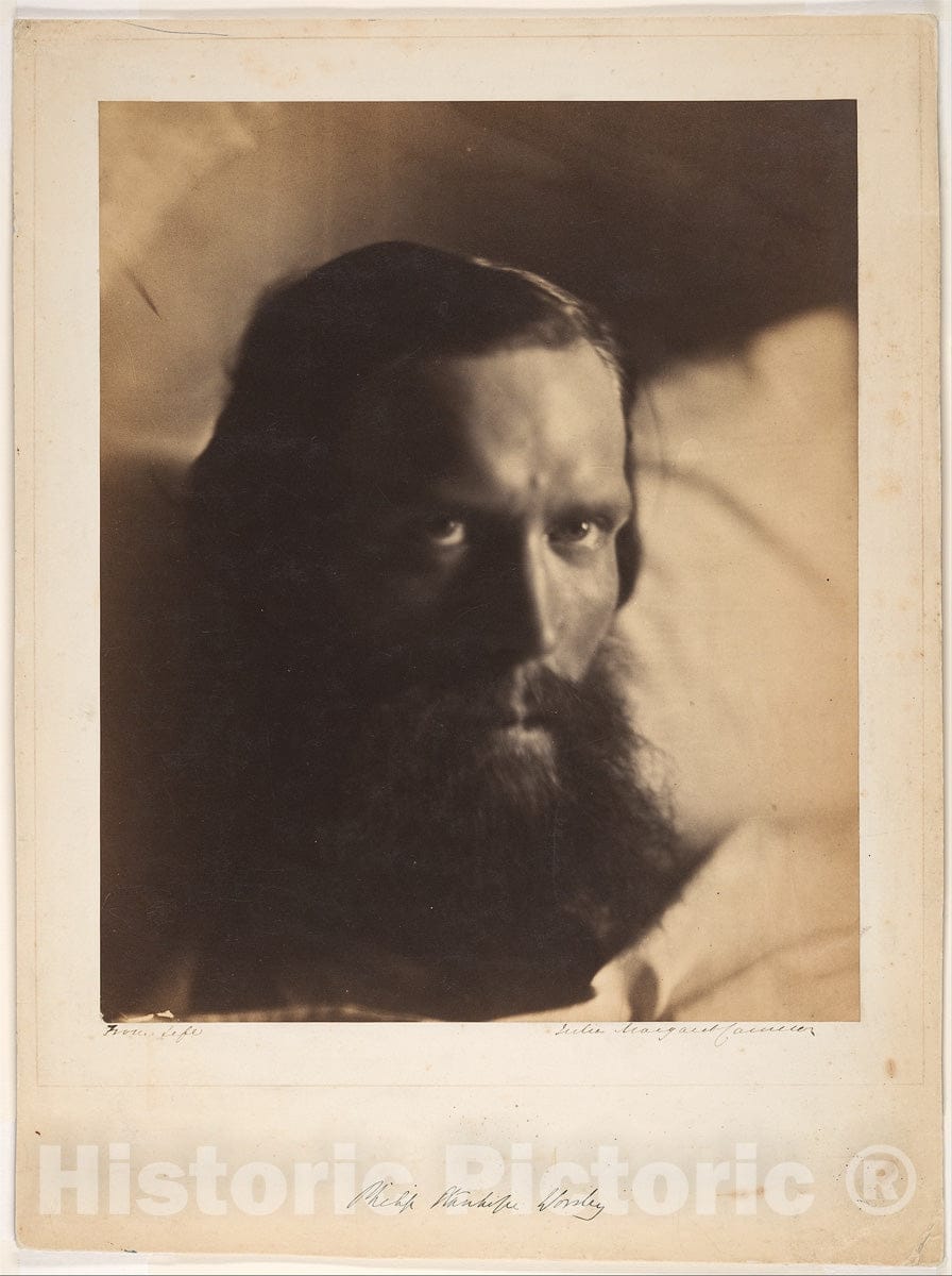 Photo Print : Julia Margaret Cameron - Philip Stanhope Worsley : Vintage Wall Art