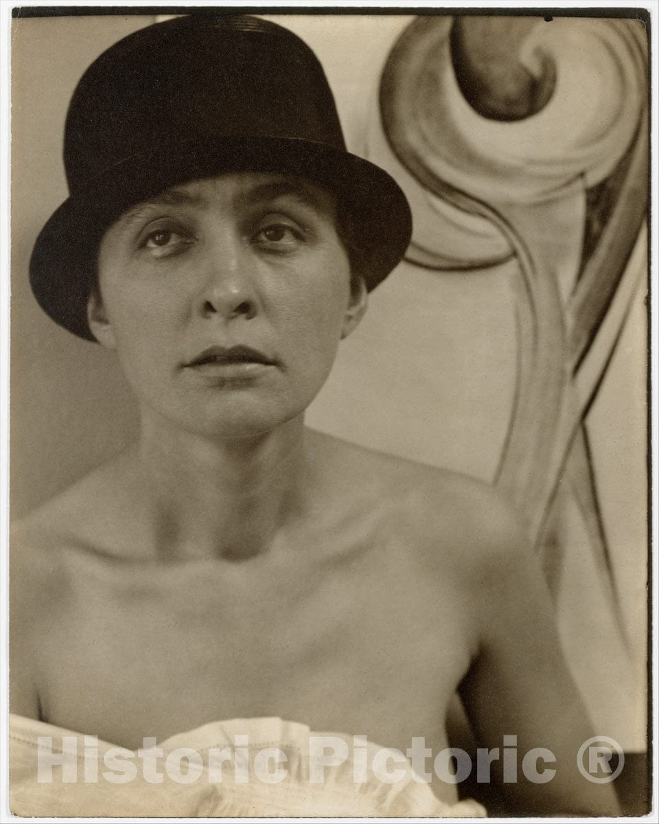 Photo Print : Alfred Stieglitz - Georgia O'Keeffe - 408181 : Vintage Wall Art