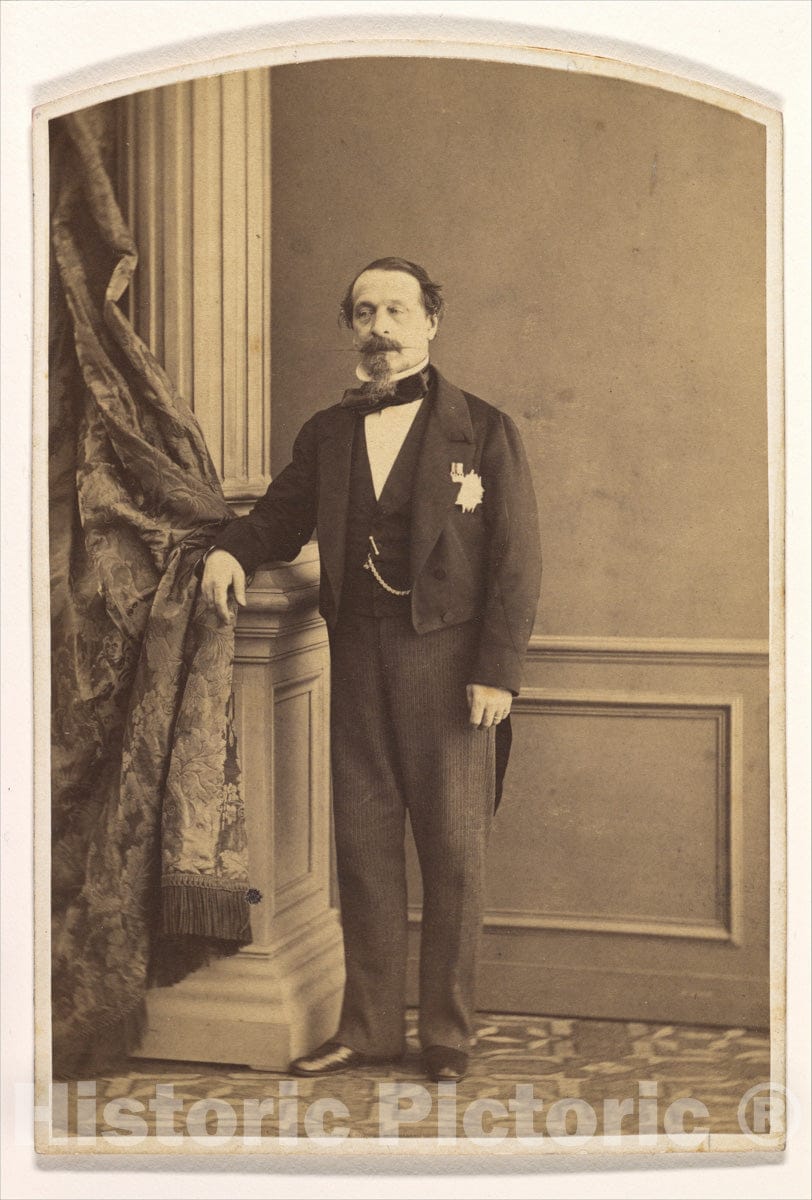 Photo Print : Olympe Aguado de las Marismas - Emperor Napoleon III : Vintage Wall Art