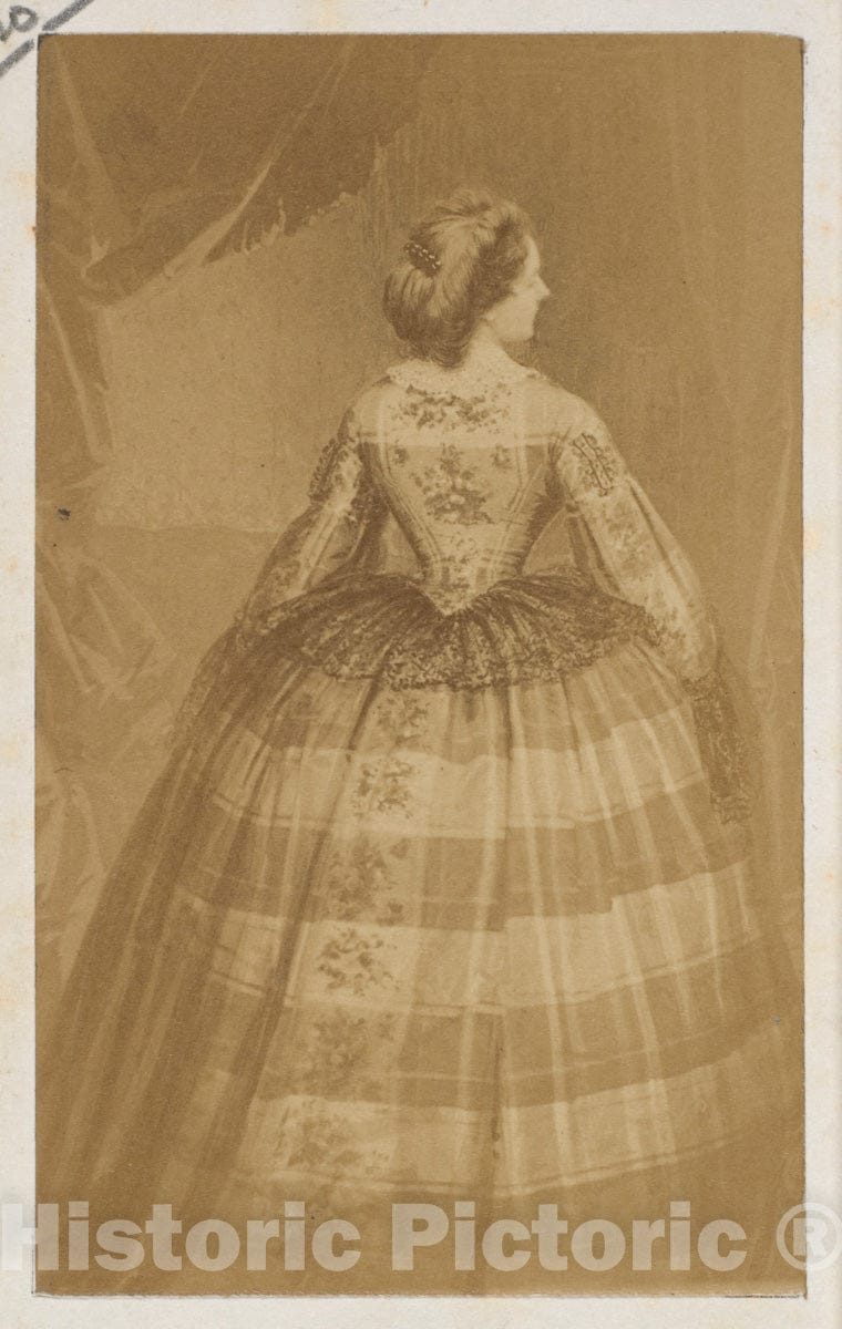 Photo Print : André-Adolphe-Eugène Disdéri - La Taille : Vintage Wall Art