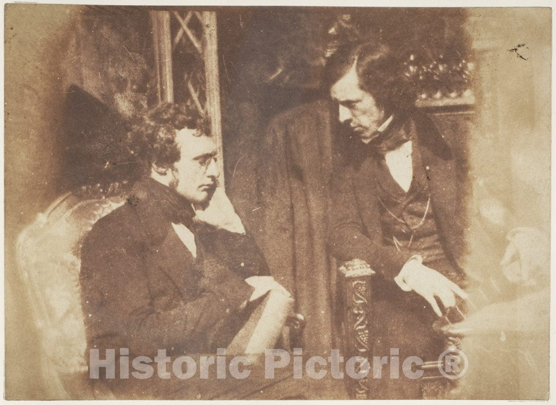 Photo Print : Hill and Adamson - George Gilfillan and Samuel Brown : Vintage Wall Art