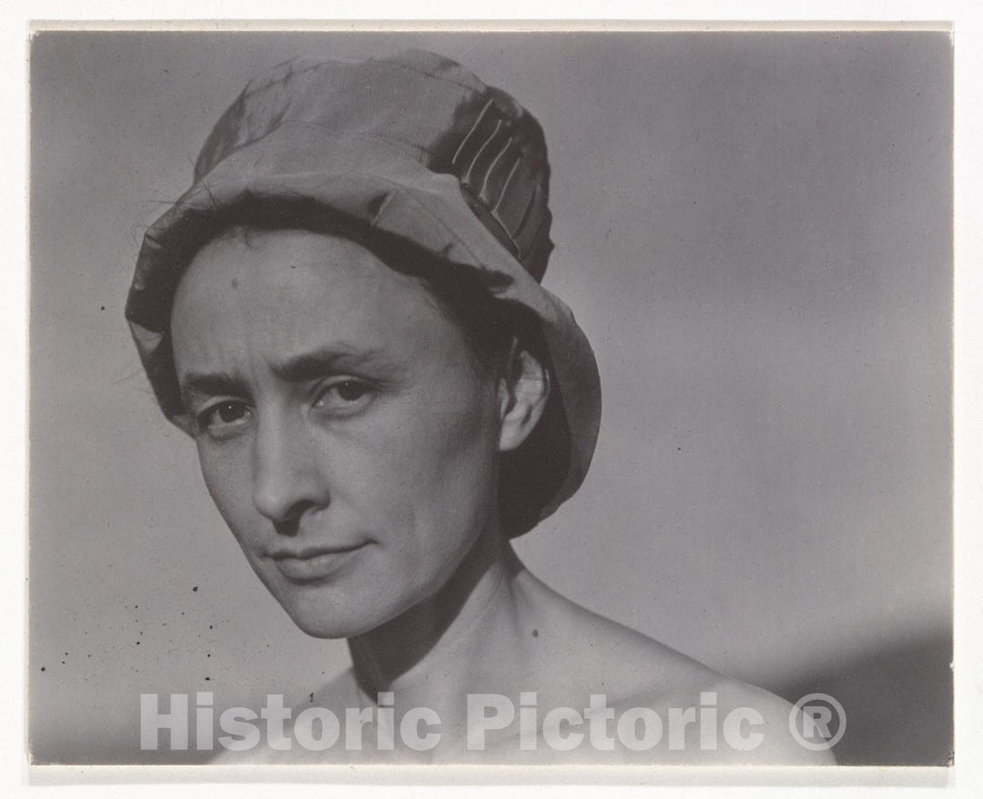 Photo Print : Alfred Stieglitz - Georgia O'Keeffe 2 : Vintage Wall Art