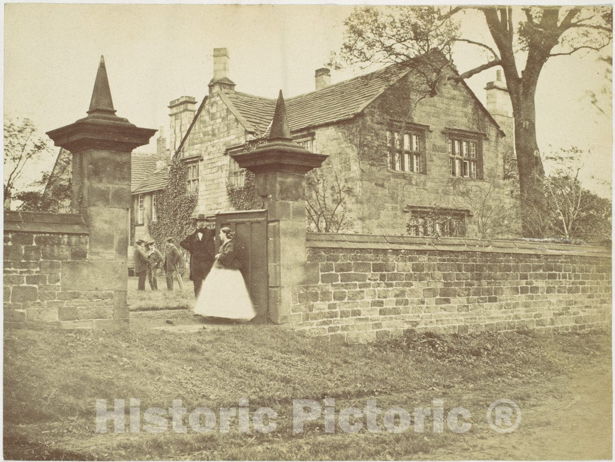 Photo Print : Oakwell Hall : Vintage Wall Art