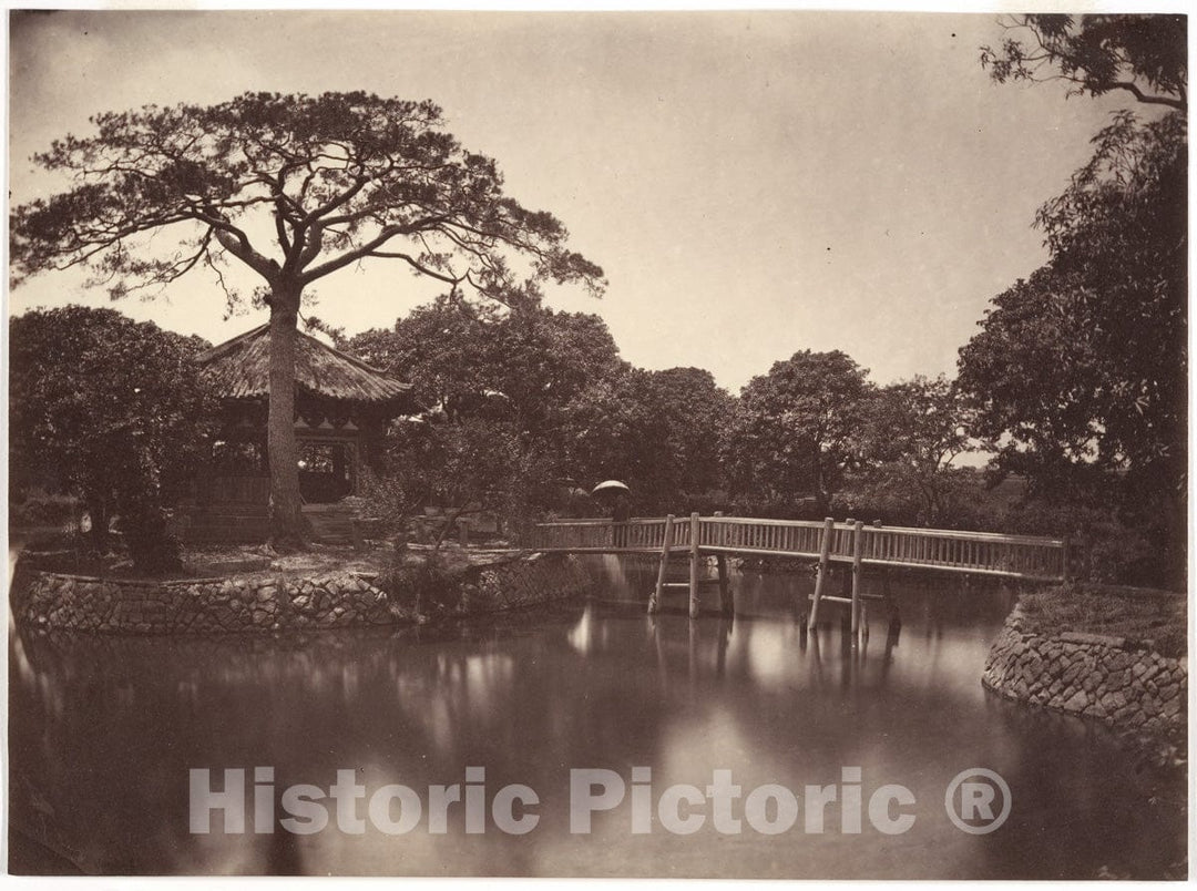 Photo Print : John Thomson - Factory and Silkworm Nursery, Foochow : Vintage Wall Art