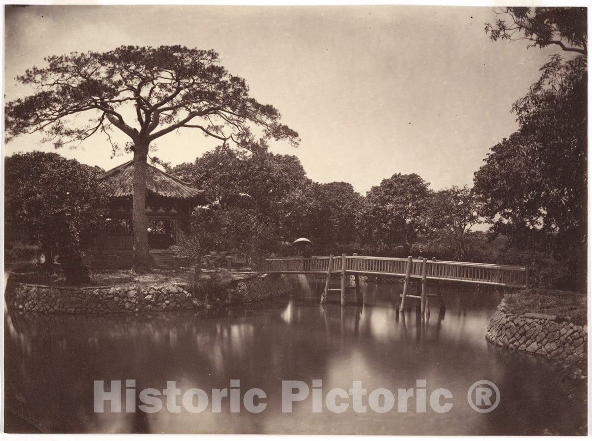 Photo Print : John Thomson - Factory and Silkworm Nursery, Foochow : Vintage Wall Art