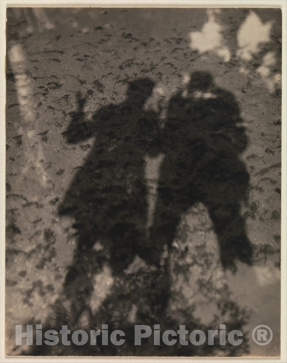 Photo Print : Alfred Stieglitz - Shadows in Lake : Vintage Wall Art