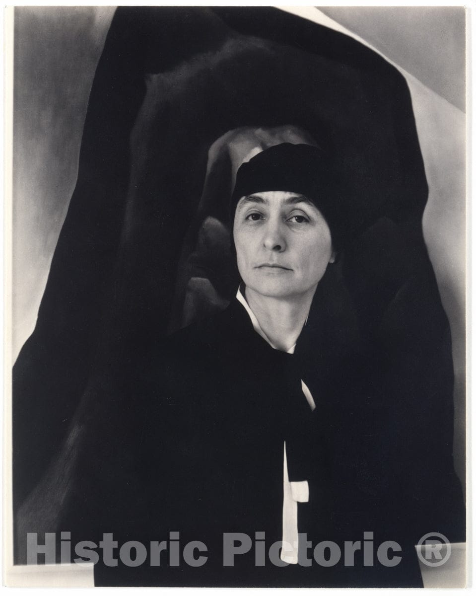 Photo Print : Alfred Stieglitz - Georgia O'Keeffe - 409052 : Vintage Wall Art