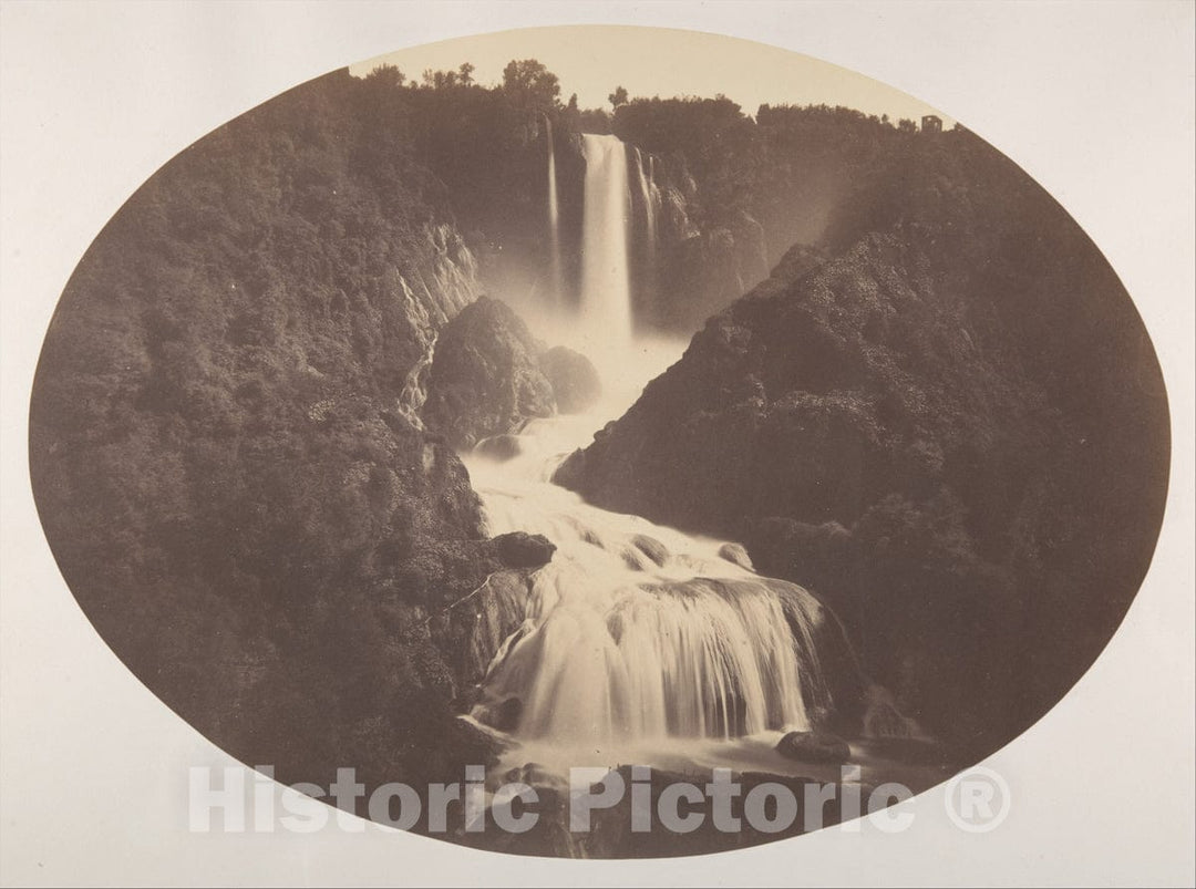 Photo Print : Robert Macpherson - Falls of Terni : Vintage Wall Art