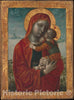 Art Print : Vincenzo Foppa - Madonna and Child : Vintage Wall Art