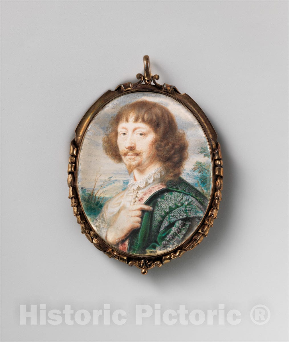 Art Print : John Hoskins - Endymion Porter (1587–1649) : Vintage Wall Art