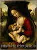 Art Print : Bernardino dei Conti - Madonna and Child : Vintage Wall Art
