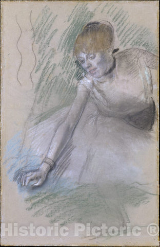 Art Print : Edgar Degas - Dancer 2 : Vintage Wall Art