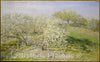 Art Print : Claude Monet - Spring (Fruit Trees in Bloom) : Vintage Wall Art