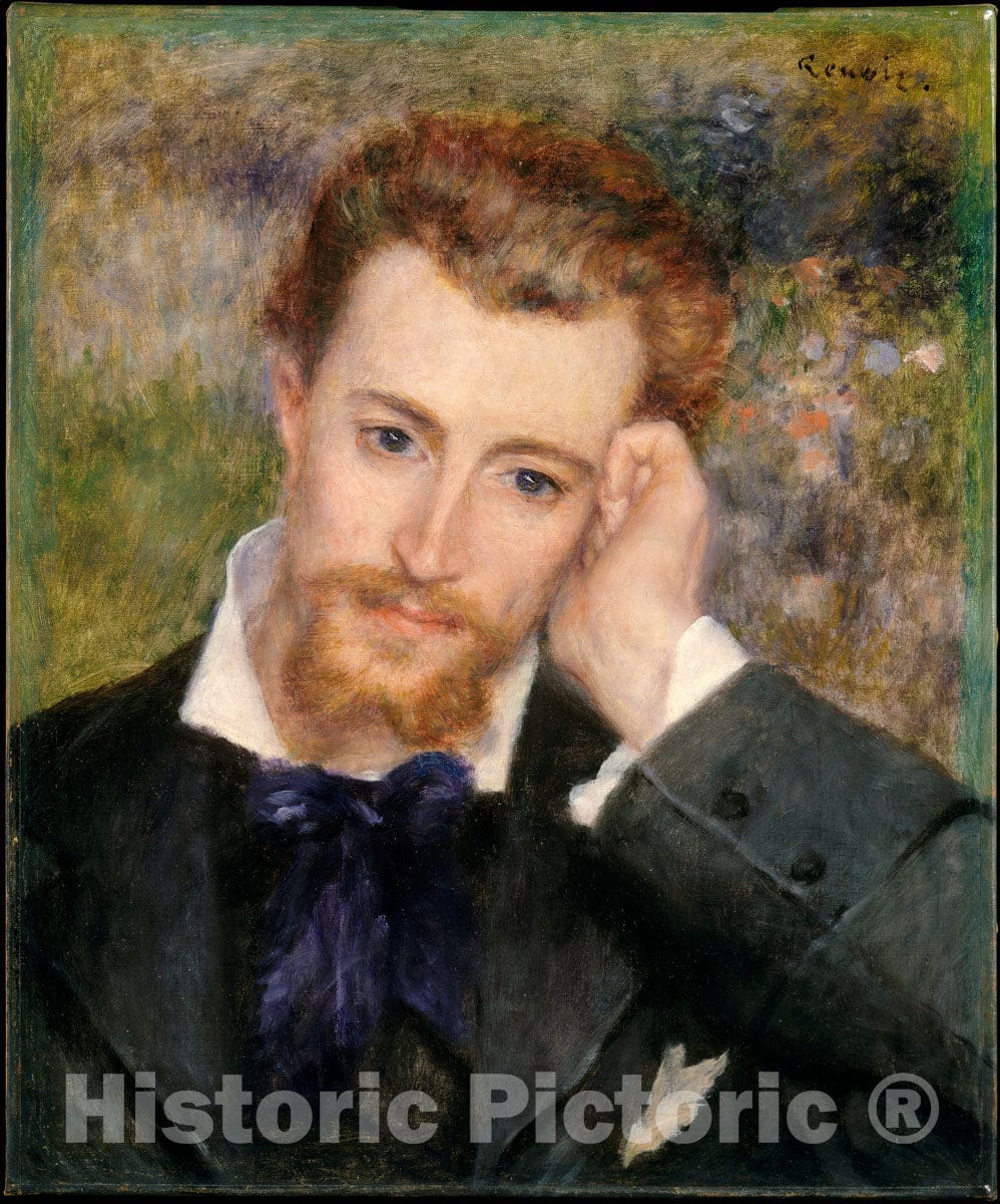 Art Print : Auguste Renoir - Eugène Murer (Hyacinthe-Eugène Meunier, 1841–1906) : Vintage Wall Art