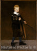 Art Print : Édouard Manet - Boy with a Sword : Vintage Wall Art