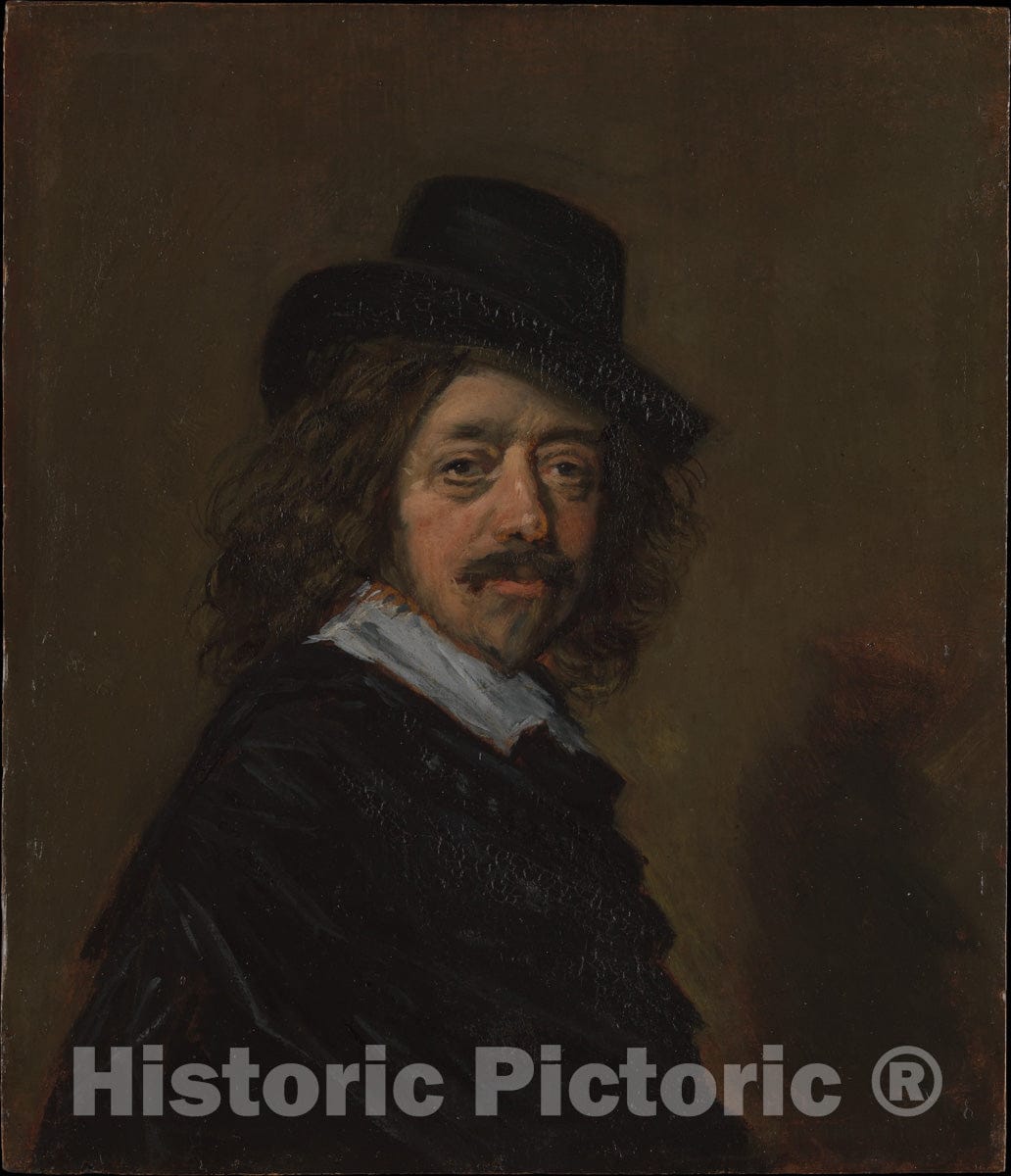 Art Print : Copy After Frans Hals - Frans Hals (1582/83–1666) : Vintage Wall Art