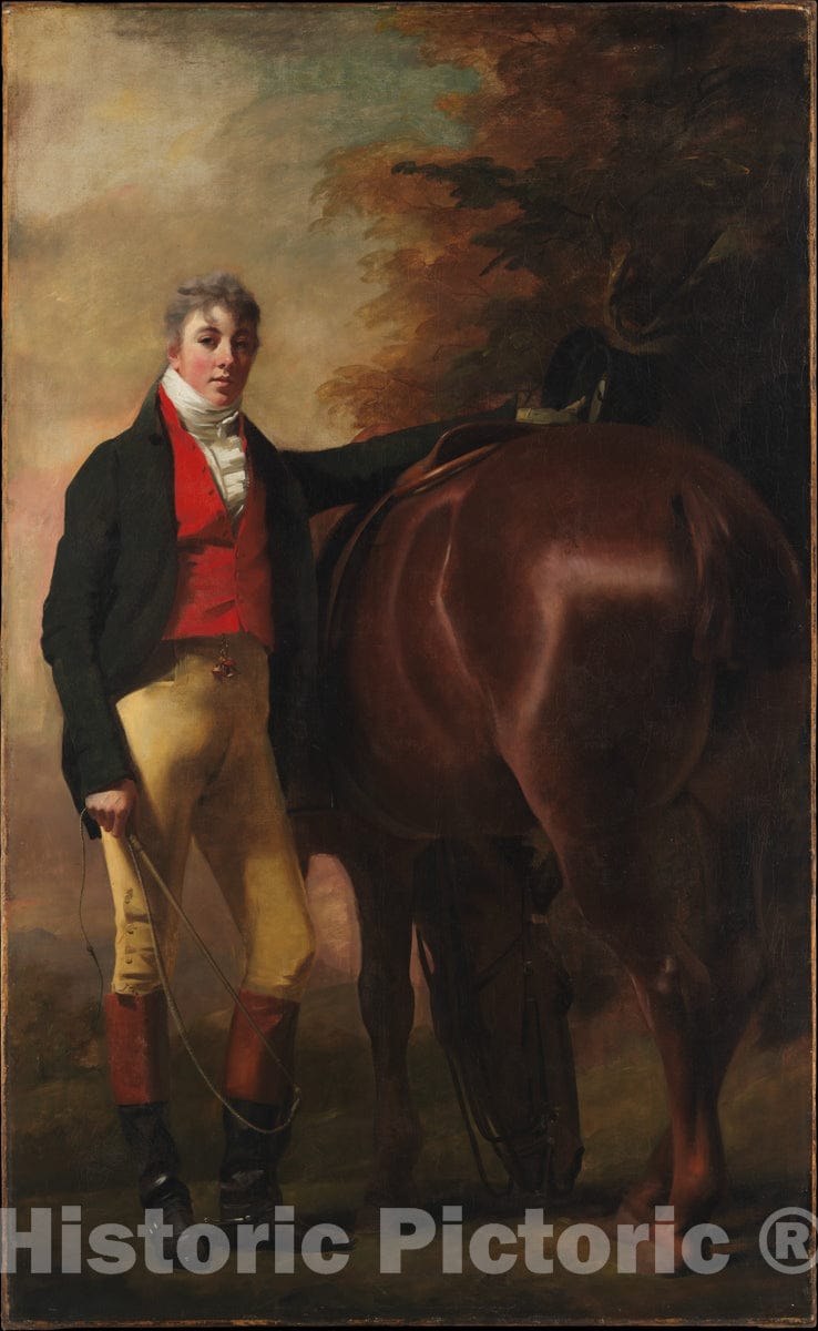 Art Print : Sir Henry Raeburn - George Harley Drummond (1783–1855) : Vintage Wall Art
