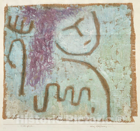 Art Print : Paul Klee - Little Hope : Vintage Wall Art