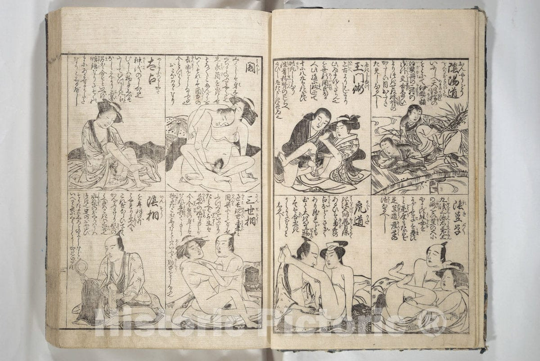 Art Print : Kitao Shigemasa  - Erotica