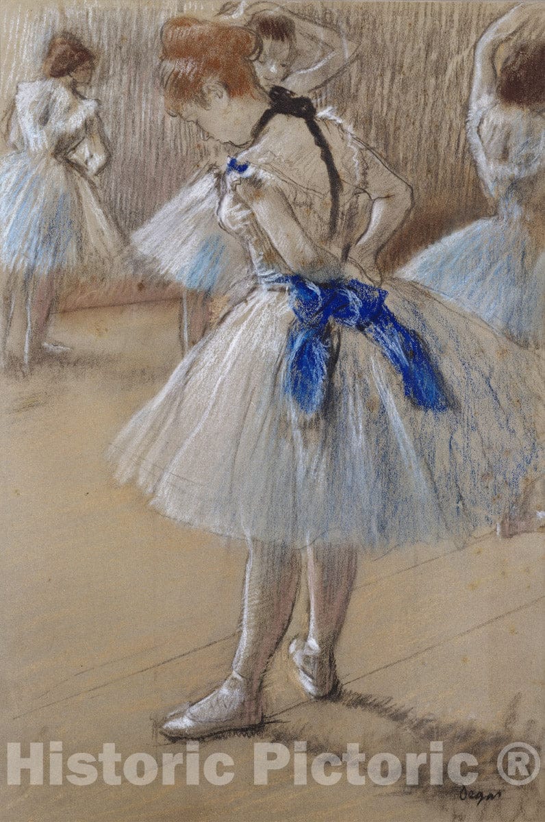 Art Print : Edgar Degas - Dancer 1 : Vintage Wall Art