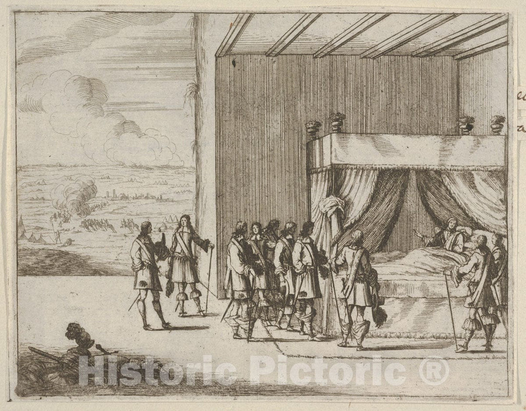 Art Print : Francesco I d'Este - Artist: Bartolomeo Fenice (Fenis) - Created: 1659 2 : Vintage Wall Art